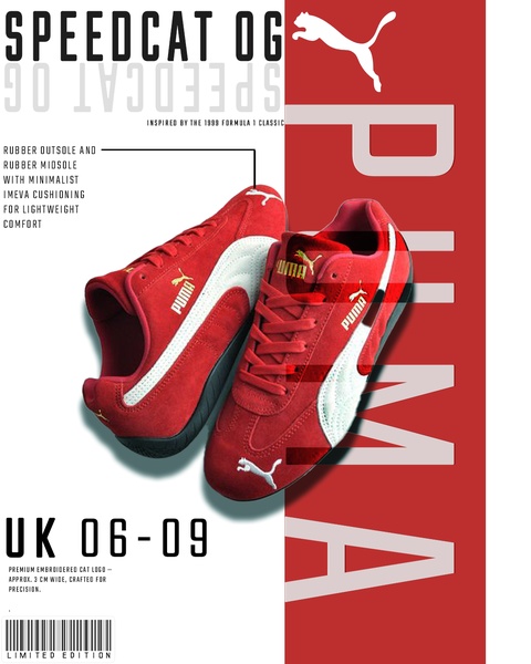 A clean, editorial-style layout using technical callouts and a split-color background to emphasize shoe construction and heritage.