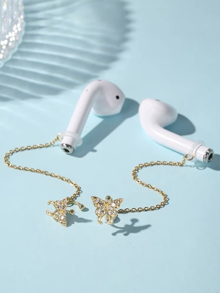 Butterfly Earring Earbuds Creative