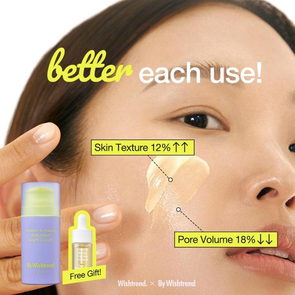 night cream, face cream, skincare cream, moisturizer, anti-aging cream, product launch, social proof, lifestyle, fresh, trustworthy, neutral, yellow
