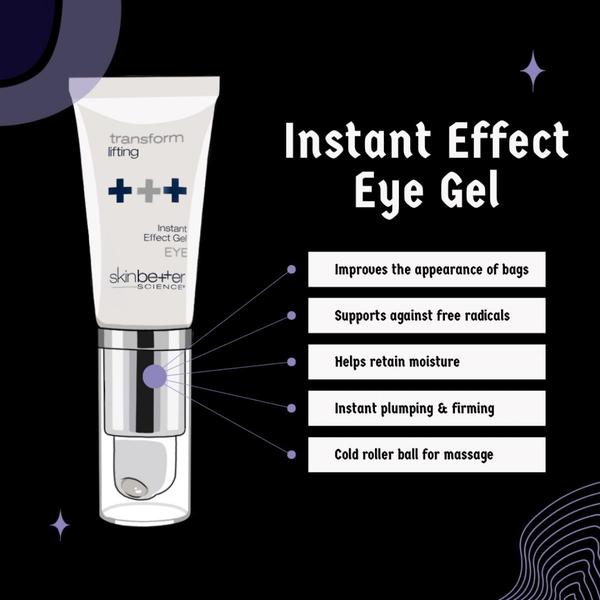 eye gel, eye cream, under eye treatment, anti aging gel, skincare gel, eye care product, firming gel, product launch, brand awareness, minimalist, modern typography, trustworthy, luxurious, black, purple