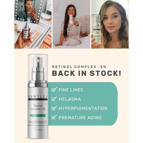 retinol serum, anti aging serum, face serum, skincare serum, retinol cream, anti wrinkle serum, new arrival, social proof, ugc style, trustworthy, fresh, neutral, green
