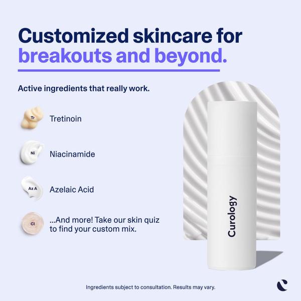 skincare, face cream, acne treatment, anti-aging serum, facial products, skin treatment, beauty products, product launch, brand awareness, minimalist, modern typography, trustworthy, fresh, purple, neutral