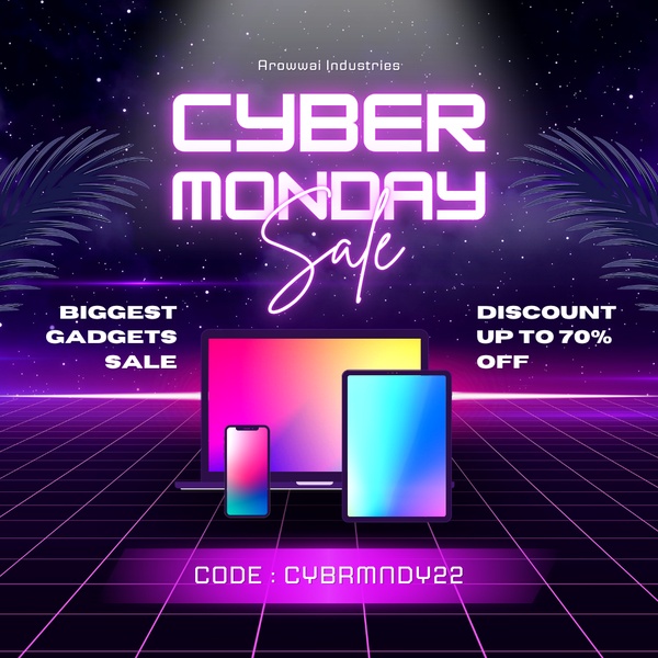 Neon Cyber Monday Tech Sale