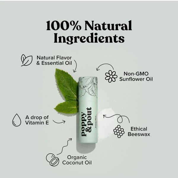 lip balm, lip care, chapstick, lip treatment, natural lip balm, organic lip balm, brand awareness, minimalist, trustworthy, fresh, neutral, green