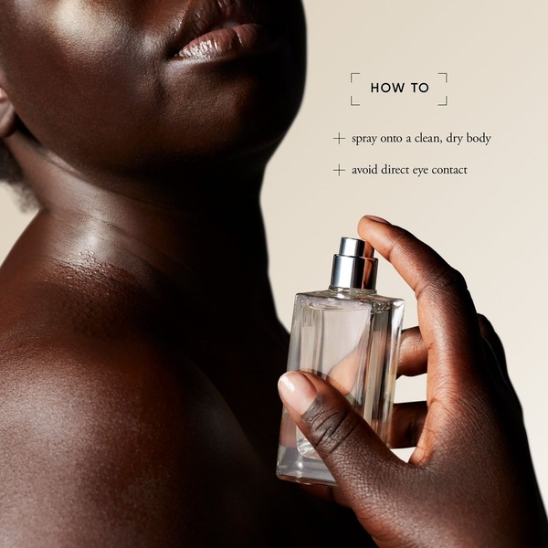 body spray, fragrance spray, perfume, body mist, cologne, scent spray, product launch, editorial, luxurious, brown, neutral