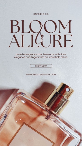 perfume, fragrance, eau de parfum, scent, cologne, body spray, product launch, minimalist, luxurious, neutral, gold