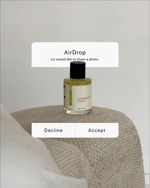 perfume, fragrance, eau de parfum, cologne, scent, brand awareness, ugc style, playful, neutral