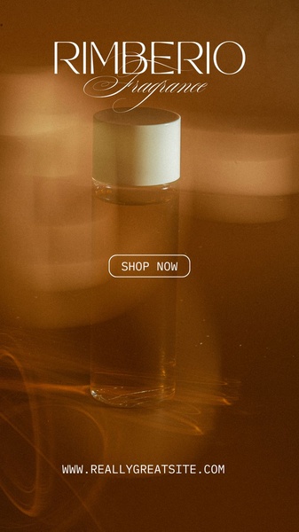 fragrance, perfume, cologne, scent, eau de parfum, brand awareness, minimalist, luxurious, warm, brown, gold