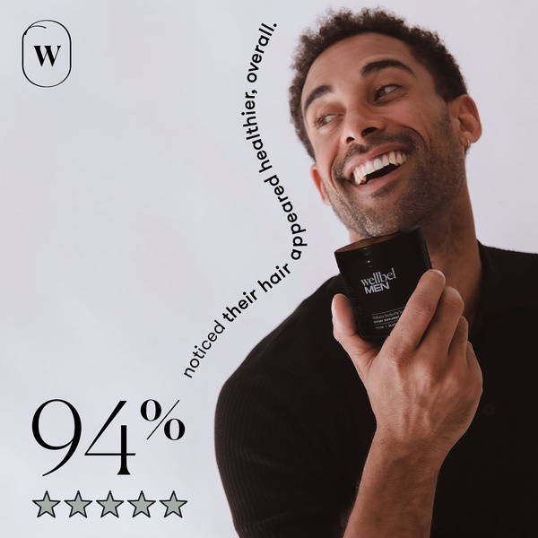 A high-performing 1:1 square ad for a dietary supplement that leverages a high percentage satisfaction rate and user sentiment to build authority.