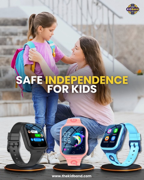kids smartwatch, children's watch, smart watch, gps watch, kids tracker, digital watch, wearable device, product launch, brand awareness, lifestyle, trustworthy, warm, blue, pink