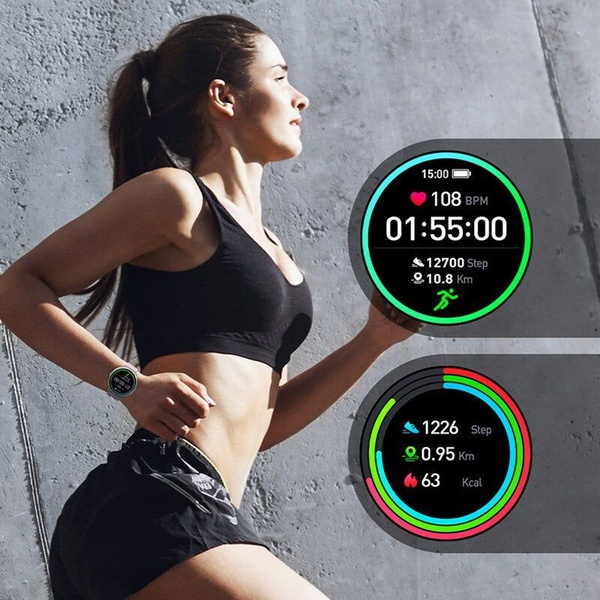 fitness tracker, smart watch, activity tracker, sports watch, fitness band, health monitor, wearable device, product launch, brand awareness, lifestyle, energetic, trustworthy, neutral, green