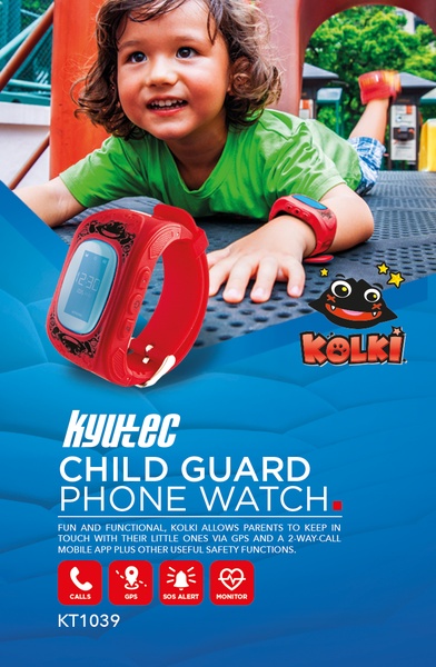 kids smartwatch, child gps watch, kids phone watch, children smartwatch, gps tracker watch, kids wearable device, child safety watch, product launch, lifestyle, playful, trustworthy, blue, red