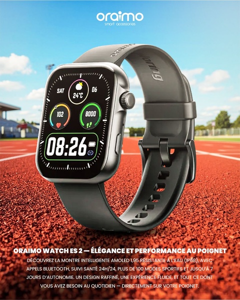 smartwatch, fitness watch, sports watch, activity tracker, smart wearable, product launch, brand awareness, outdoor, energetic, bold, blue, orange