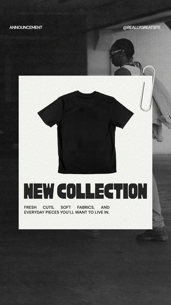 t-shirt, tee, shirt, top, basic tee, crew neck shirt, short sleeve shirt, new arrival, editorial, bold, black, neutral