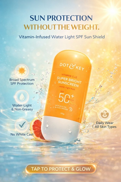 sunscreen, sun protection, spf lotion, sunblock, facial sunscreen, body sunscreen, uv protection, product launch, brand awareness, minimalist, fresh, energetic, blue, orange