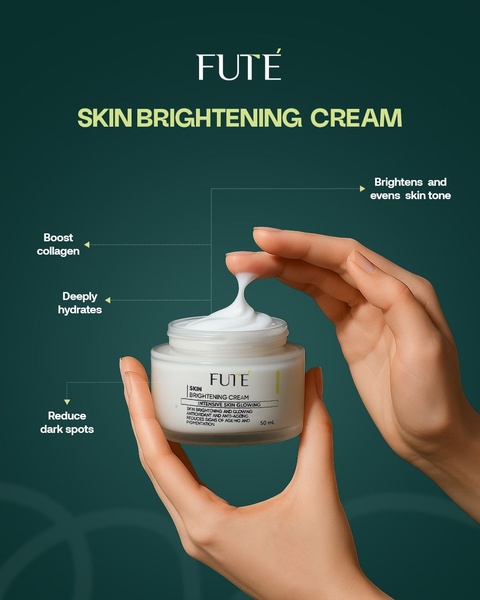 brightening cream, skin cream, face cream, skincare cream, whitening cream, anti-aging cream, facial moisturizer, product launch, brand awareness, minimalist, luxurious, trustworthy, green, neutral