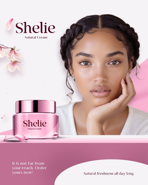 face cream, facial moisturizer, skin cream, beauty cream, skincare product, natural cream, moisturizing cream, brand awareness, minimalist, calm, luxurious, pink, neutral