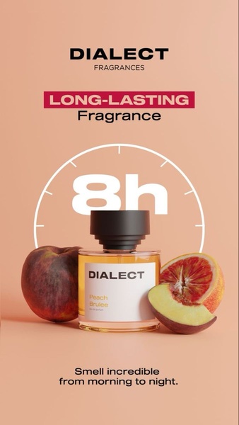 perfume, fragrance, cologne, eau de parfum, scent, product launch, minimalist, warm, luxurious, orange, neutral