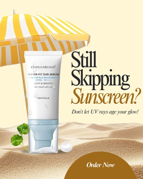 sunscreen, sun protection, spf cream, facial sunscreen, sun serum, uv protection, sunblock, brand awareness, lifestyle, warm, fresh, yellow, neutral