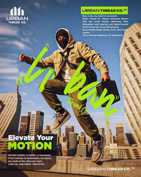 streetwear, urban clothing, hoodies, joggers, athletic wear, casual wear, street fashion, brand awareness, new arrival, outdoor, editorial, energetic, bold, green, blue, brown