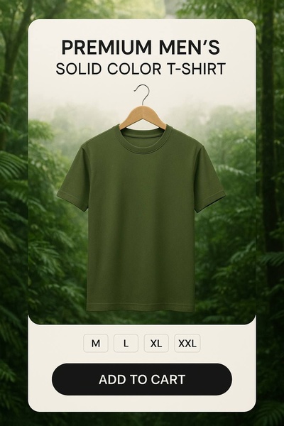 t-shirt, tee, shirt, top, basic tee, solid shirt, crew neck, product launch, lifestyle, fresh, calm, green, neutral