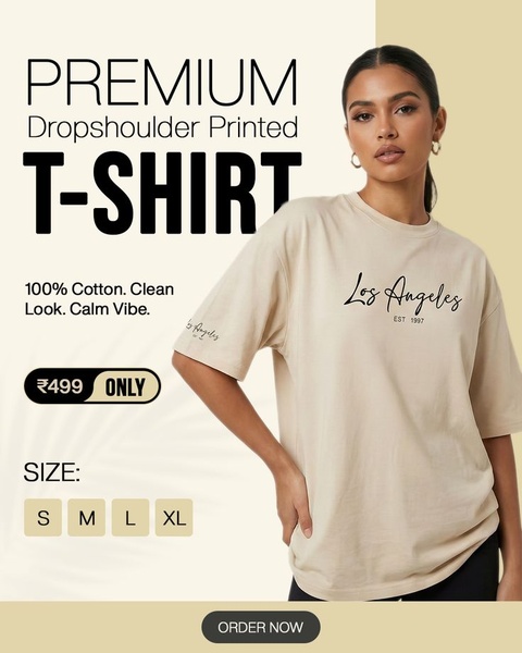 t-shirt, tee, shirt, top, cotton shirt, printed tee, graphic tee, product launch, brand awareness, lifestyle, calm, luxurious, neutral