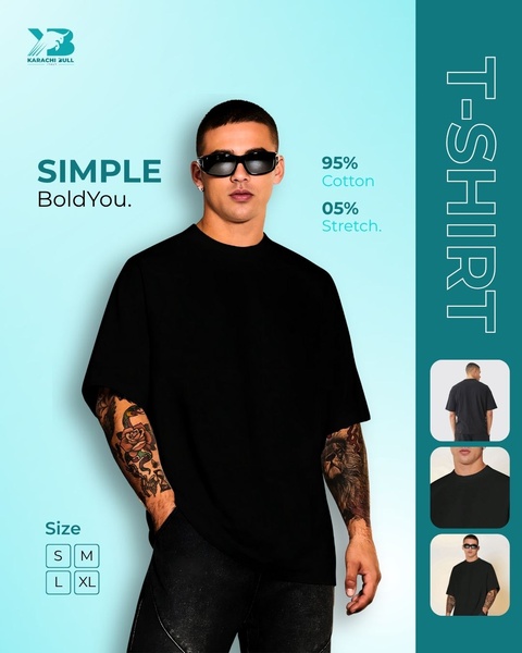 t-shirt, tee, shirt, basic tee, cotton shirt, mens shirt, casual shirt, product launch, brand awareness, minimalist, bold, trustworthy, blue, black