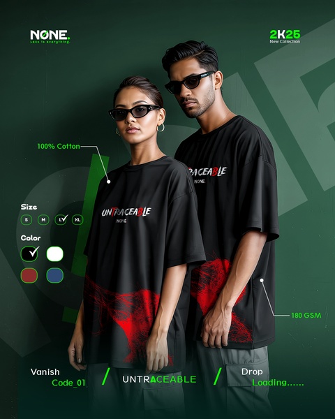 t-shirt, tee, shirt, top, graphic tee, cotton shirt, casual shirt, new arrival, product launch, modern typography, bold, energetic, green, black