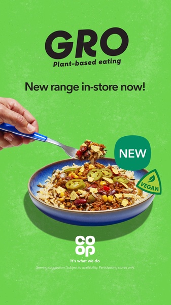 GRO Plant-Based Eating Launch Ad