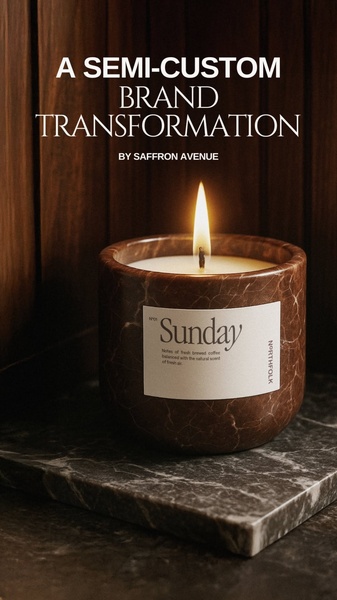 candle, scented candle, home fragrance, aromatherapy candle, luxury candle, brand awareness, product launch, minimalist, editorial, luxurious, warm, brown, neutral