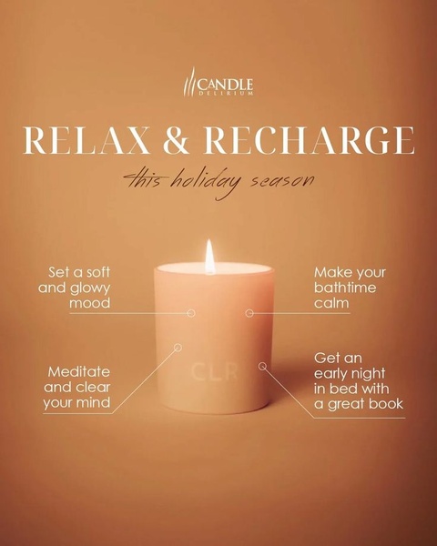 candle, scented candle, home fragrance, aromatherapy candle, relaxation candle, brand awareness, minimalist, calm, warm, orange, neutral