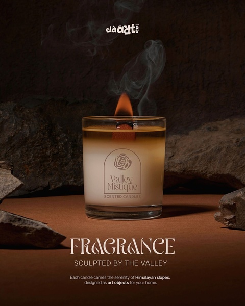 scented candle, candle, home fragrance, aromatherapy candle, luxury candle, brand awareness, product launch, minimalist, editorial, luxurious, warm, brown, orange