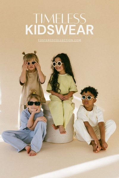 kids clothing, children's apparel, toddler outfits, kids fashion, children's wear, youth clothing, brand awareness, minimalist, calm, fresh, neutral, pastel