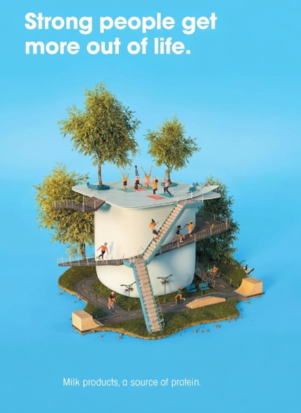 Milk Product Surrealism