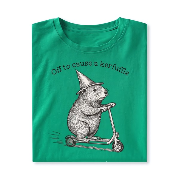 graphic t-shirt, cotton t-shirt, printed tee, casual shirt, graphic tee, bestseller push, minimalist, playful, green
