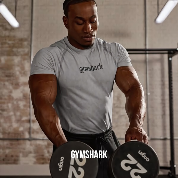 athletic t-shirt, performance shirt, training t-shirt, gym shirt, activewear top, brand awareness, lifestyle, energetic, bold, neutral, black