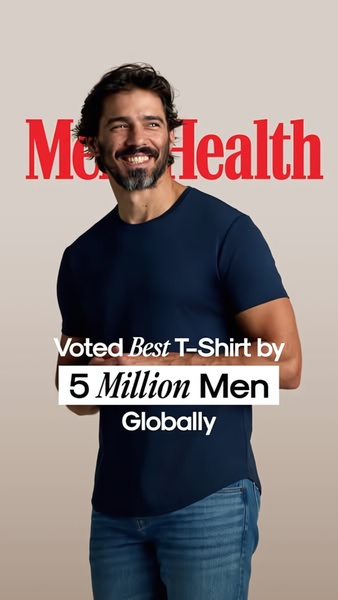 t-shirt, tee, shirt, basic tee, crew neck shirt, cotton shirt, casual shirt, social proof, bestseller push, minimalist, trustworthy, neutral, red, blue