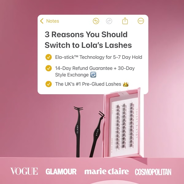 false eyelashes, fake lashes, eyelash extensions, lashes, beauty lashes, cosmetic lashes, individual lashes, brand awareness, social proof, ugc style, trustworthy, luxurious, pink