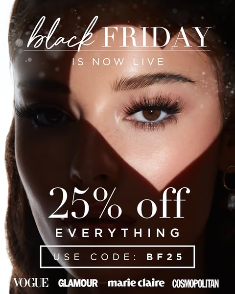 eyelash extensions, false eyelashes, lash extensions, fake eyelashes, beauty lashes, cosmetic lashes, eye makeup, sale promotion, editorial, luxurious, brown, neutral, black friday