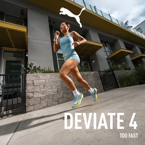 athletic wear, activewear, workout clothes, running gear, fitness apparel, sportswear, exercise clothing, product launch, brand awareness, outdoor, lifestyle, energetic, bold, blue, neutral