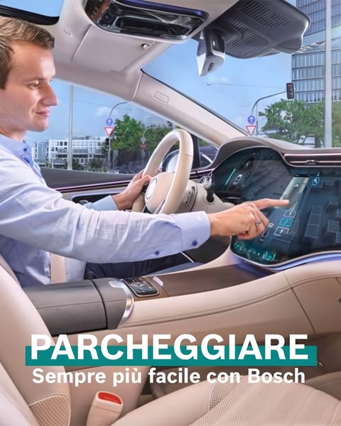 Parcheggiare Sempre più facile con Bosch