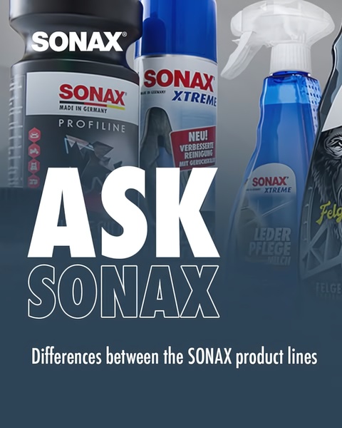 A clean, instructional ad creative that features multiple product bottles with bold text overlaying the central brand question.