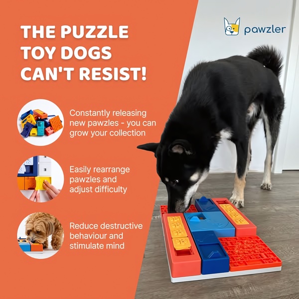 Pawzler Modular Toy Ad