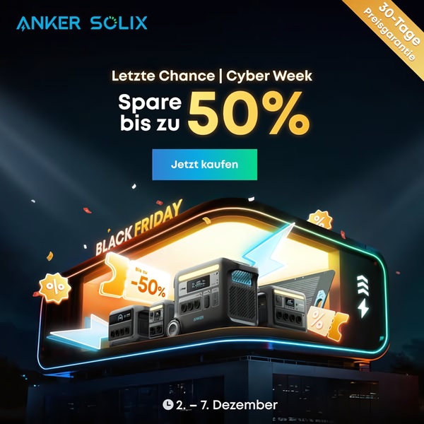 A high-contrast promotional graphic featuring portable power stations with clear pricing incentives for a limited-time sale event.