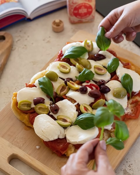 Artisan Focaccia Preparation