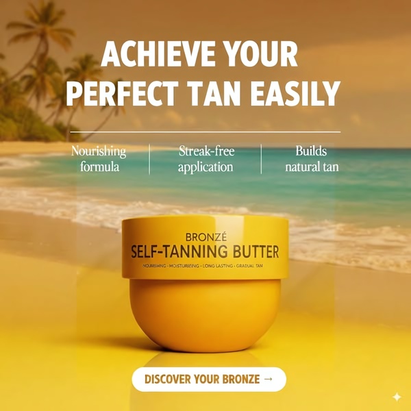 Self-Tanning Butter Benefit Focus