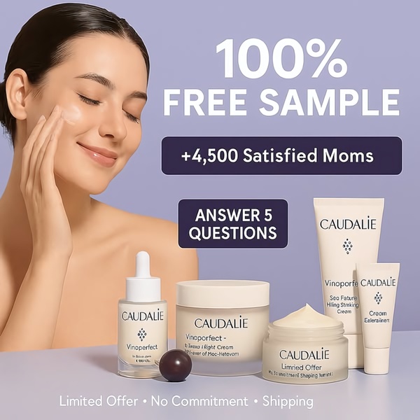skincare set, face cream, night cream, anti aging cream, facial serum, beauty products, skincare routine, free shipping, social proof, minimalist, calm, trustworthy, purple, neutral