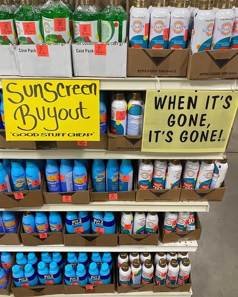 sunscreen, sun protection, spf lotion, sunblock, uv protection, limited time deal, clearance sale, lifestyle, playful, energetic, yellow, blue