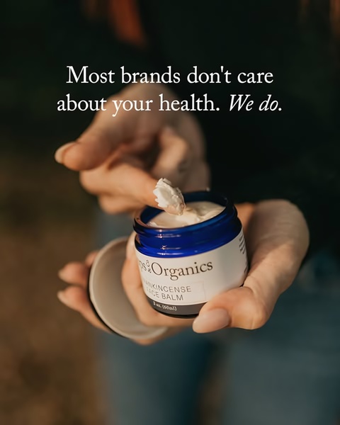 face balm, skin balm, facial moisturizer, face cream, skincare balm, organic balm, frankincense balm, brand awareness, lifestyle, trustworthy, warm, neutral, blue