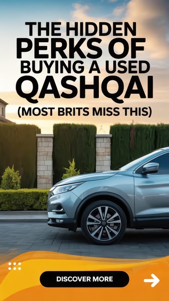 A vertical-format ad using an curiosity-gap headline to position a used SUV as a high-value, overlooked purchase.